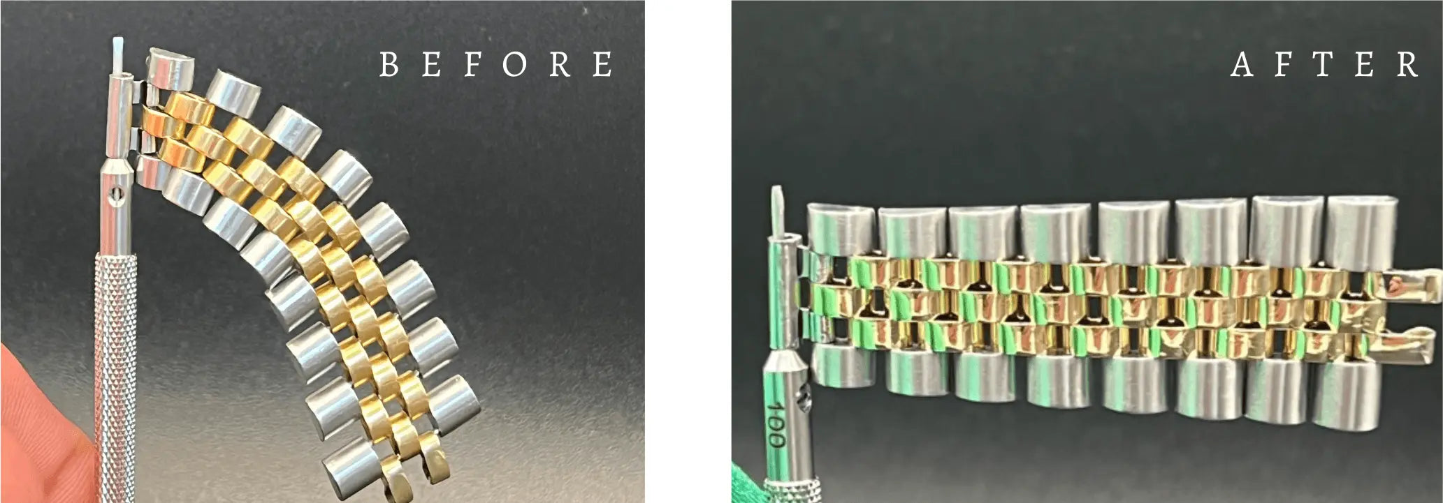 Bracelet Replacement Stretch Repair Tighten Rolex Jubilee Bracelet