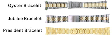 rolex bracelet types