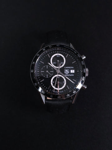 Pre-Owned - Black TAG Heuer Carrera Calibre 16 41MM CV2010 *In Stock*