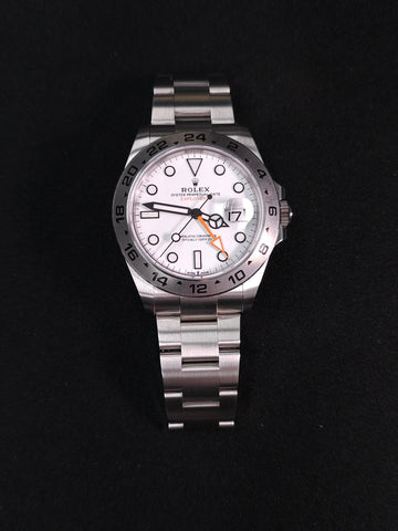 Pre-Owned - Steel Rolex Explorer II 40MM 226570