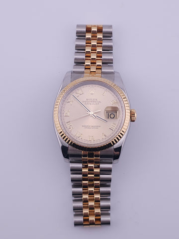 Pre-Owned - Two Tone Rolex DateJust 36MM 116233