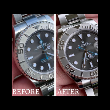 rolex case polishing