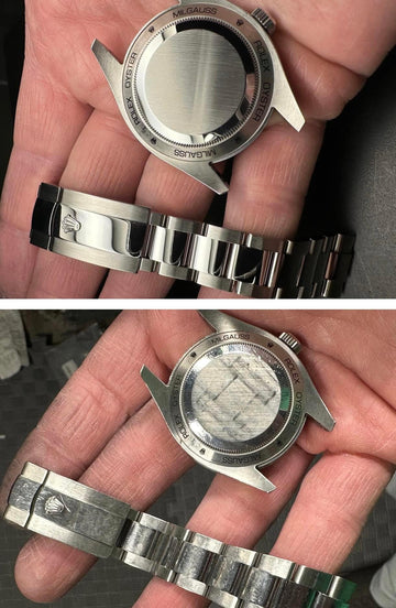 rolex case & bracelet refinishing