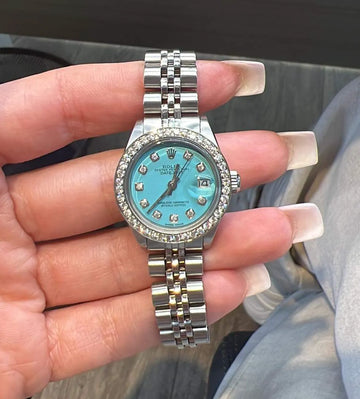 ladies diamond rolex