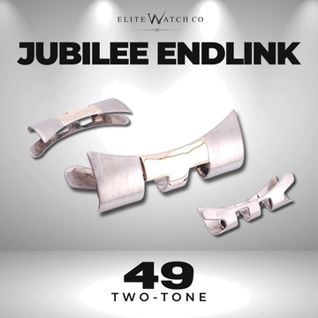 Pre-Owned Two-tone Jubilee Endlinks - 19mm Lug Width