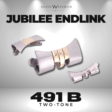 Pre-Owned Two-tone Jubilee Endlinks - 13mm Lug Width