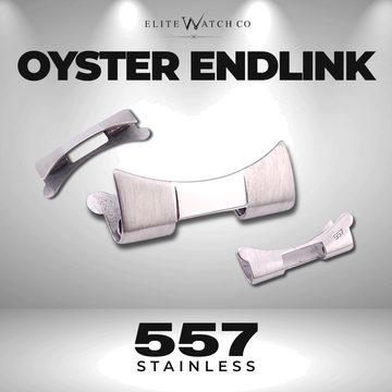 Pre-Owned Stainless Steel Oyster Endlinks - 19mm Lug Width