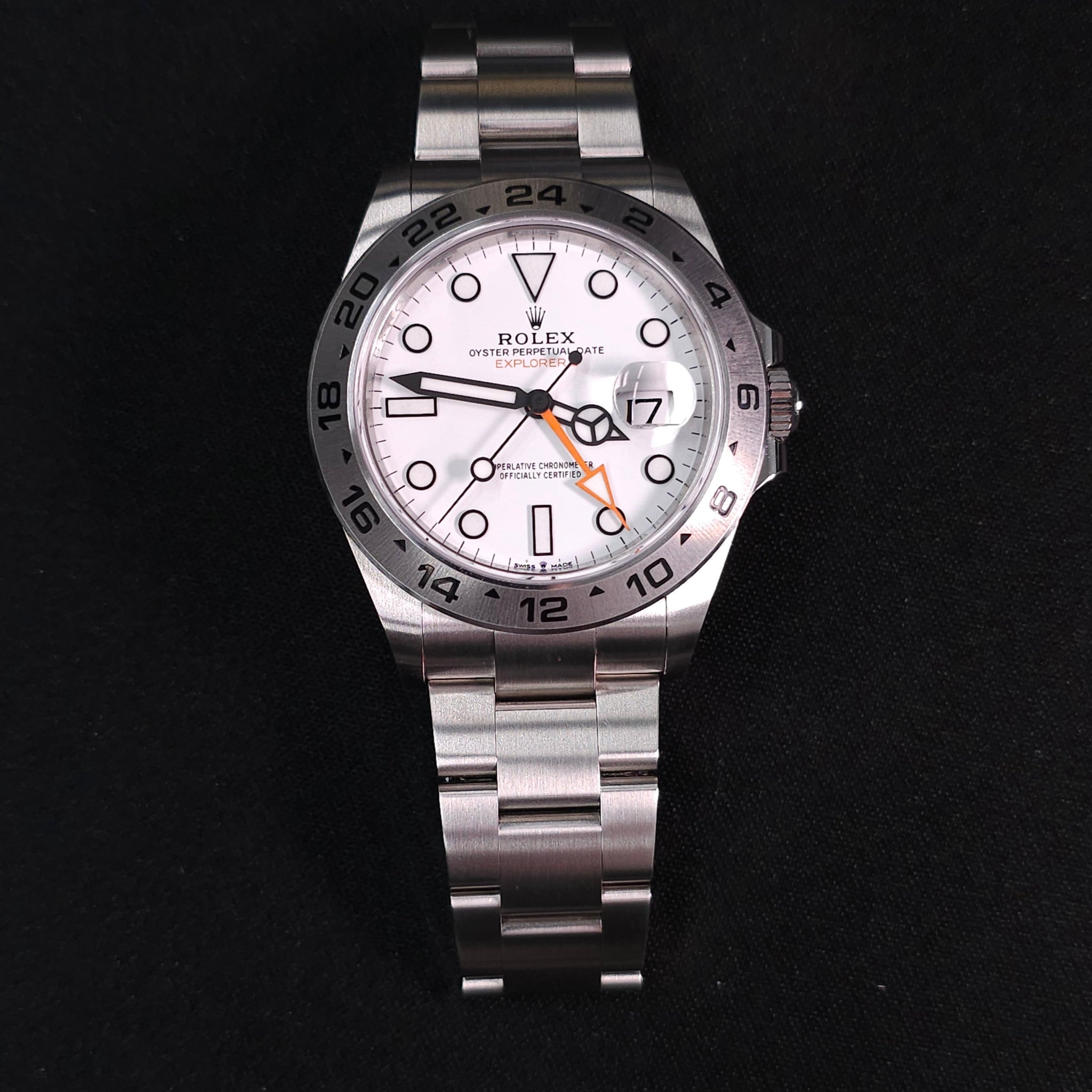 Pre-Owned - Steel Rolex Explorer II 40MM 226570