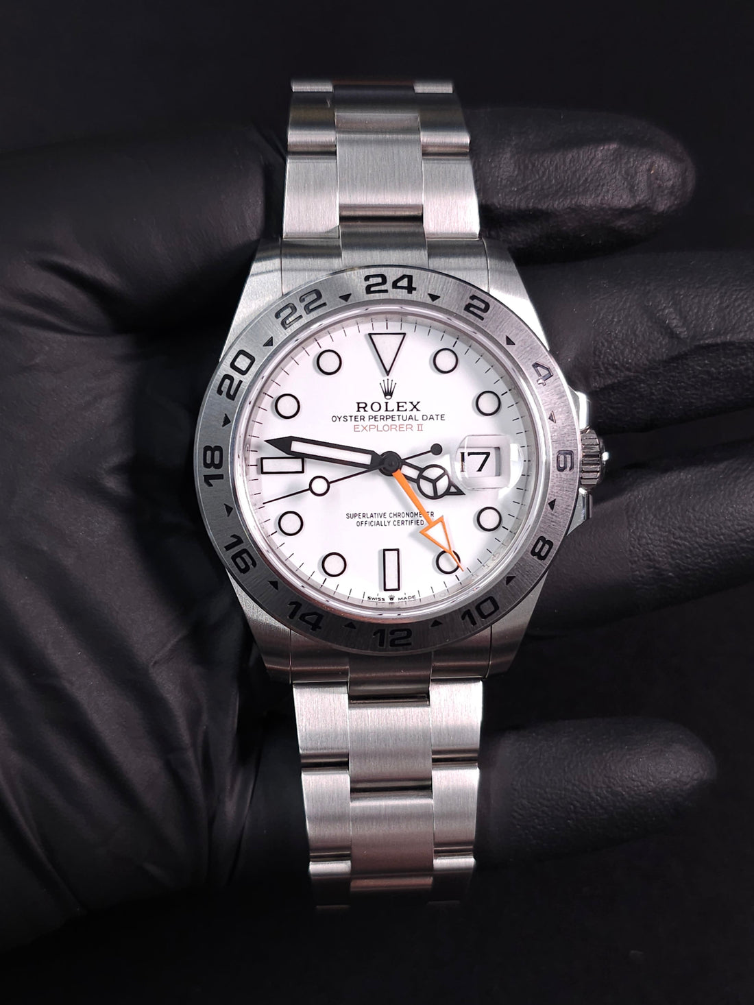 Pre-Owned - Steel Rolex Explorer II 40MM 226570