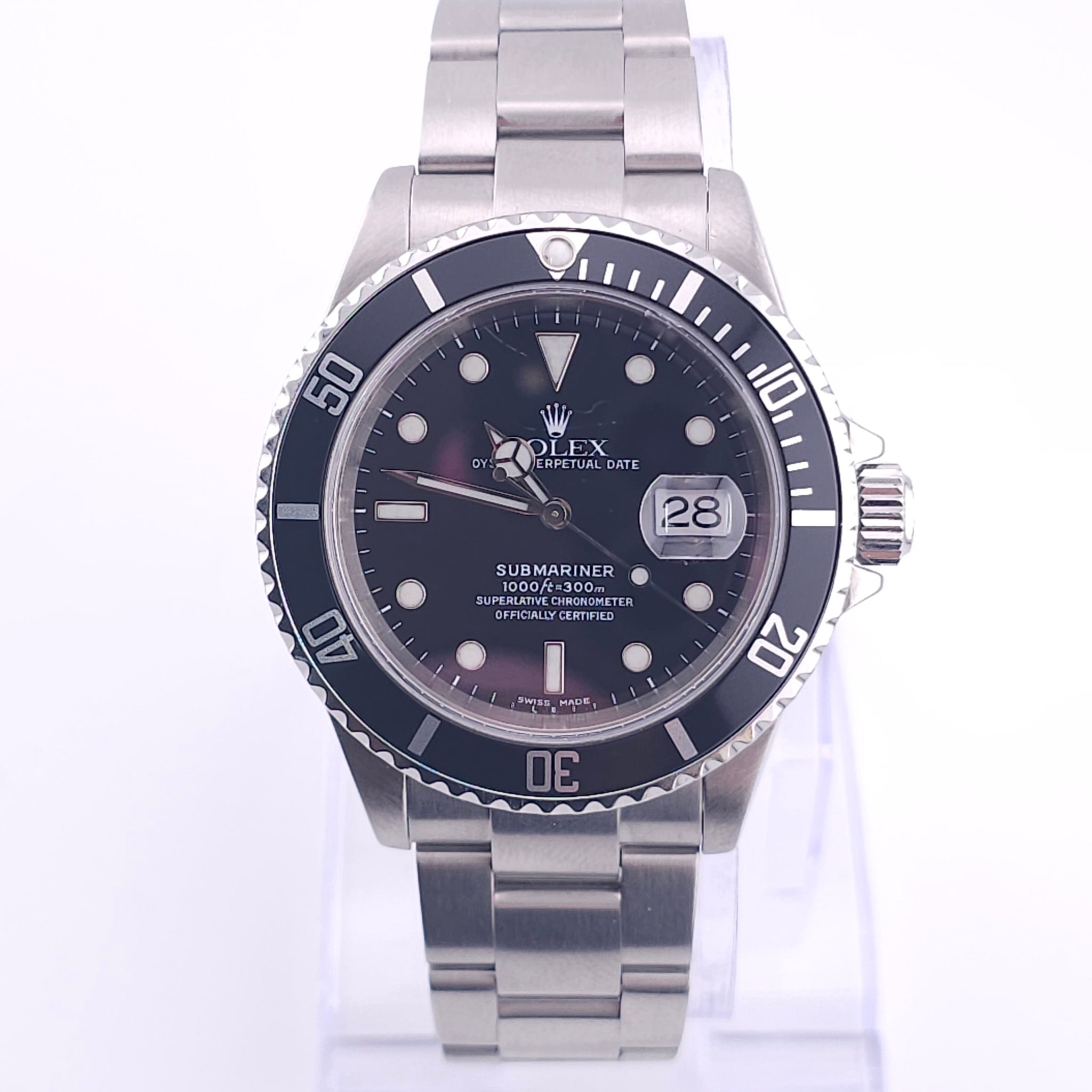 Pre-Owned - Steel Rolex Submariner 40MM 16610 *In Stock*