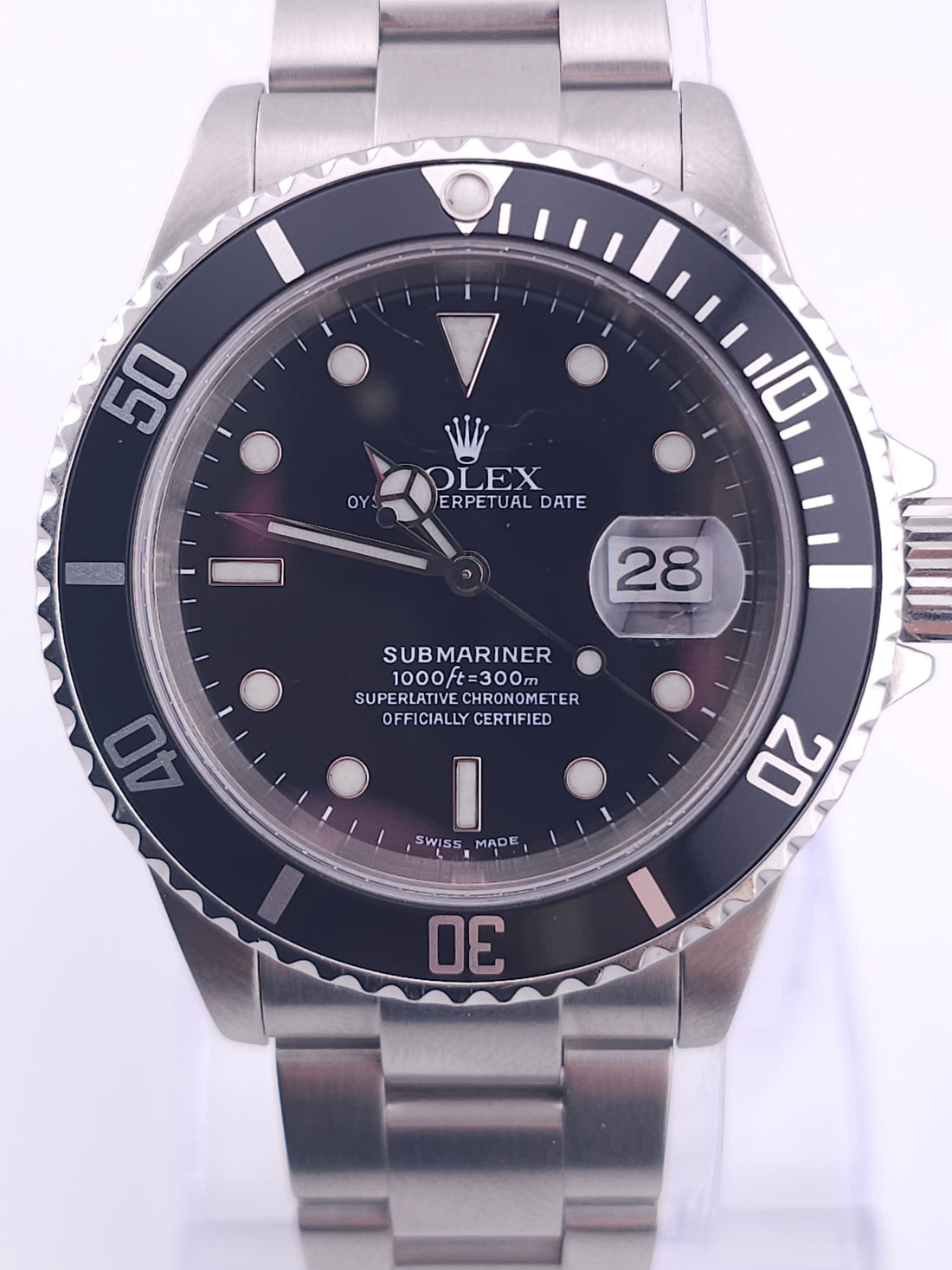 Pre-Owned - Steel Rolex Submariner 40MM 16610 *In Stock*