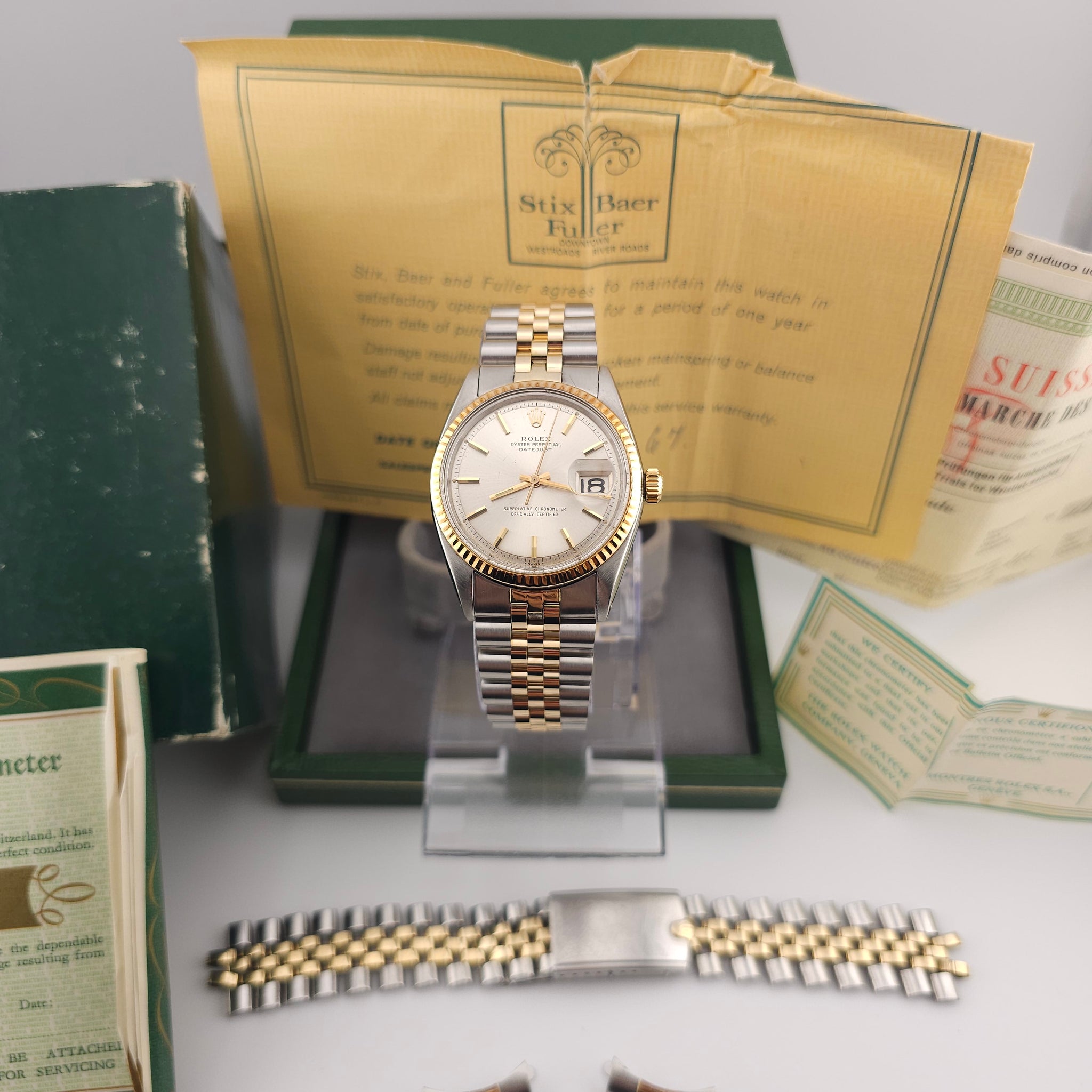 Pre-Owned - Vintage Two Tone Rolex DateJust 36MM 1601 *In Stock*