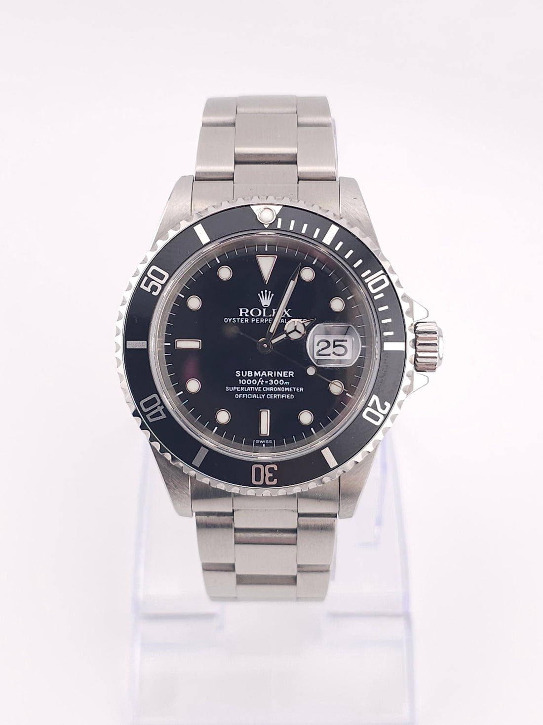 Pre-Owned - Steel Rolex Submariner 40MM 16610 *In Stock*