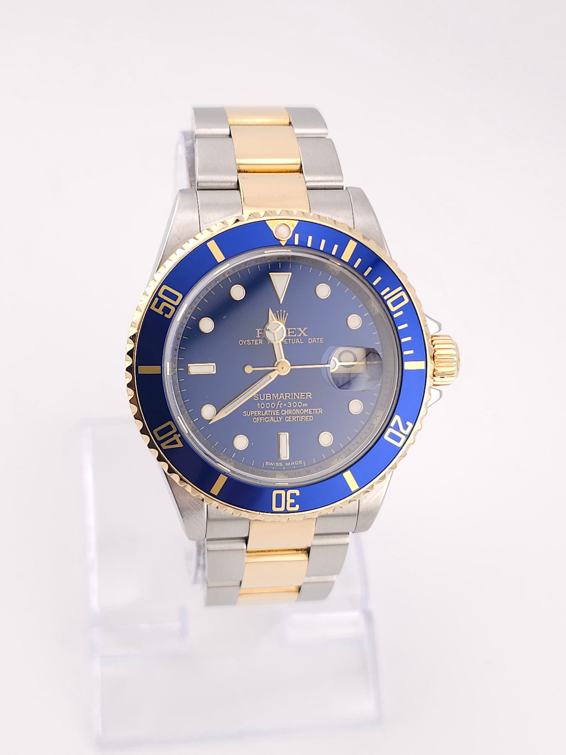 Pre-Owned - Two Tone Rolex Submariner 40MM 16613 "Bluesy" *In Stock*