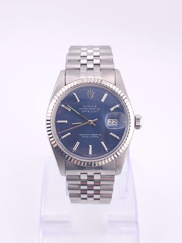 Pre-Owned - Vintage Stainless Steel Rolex DateJust 36MM 16014