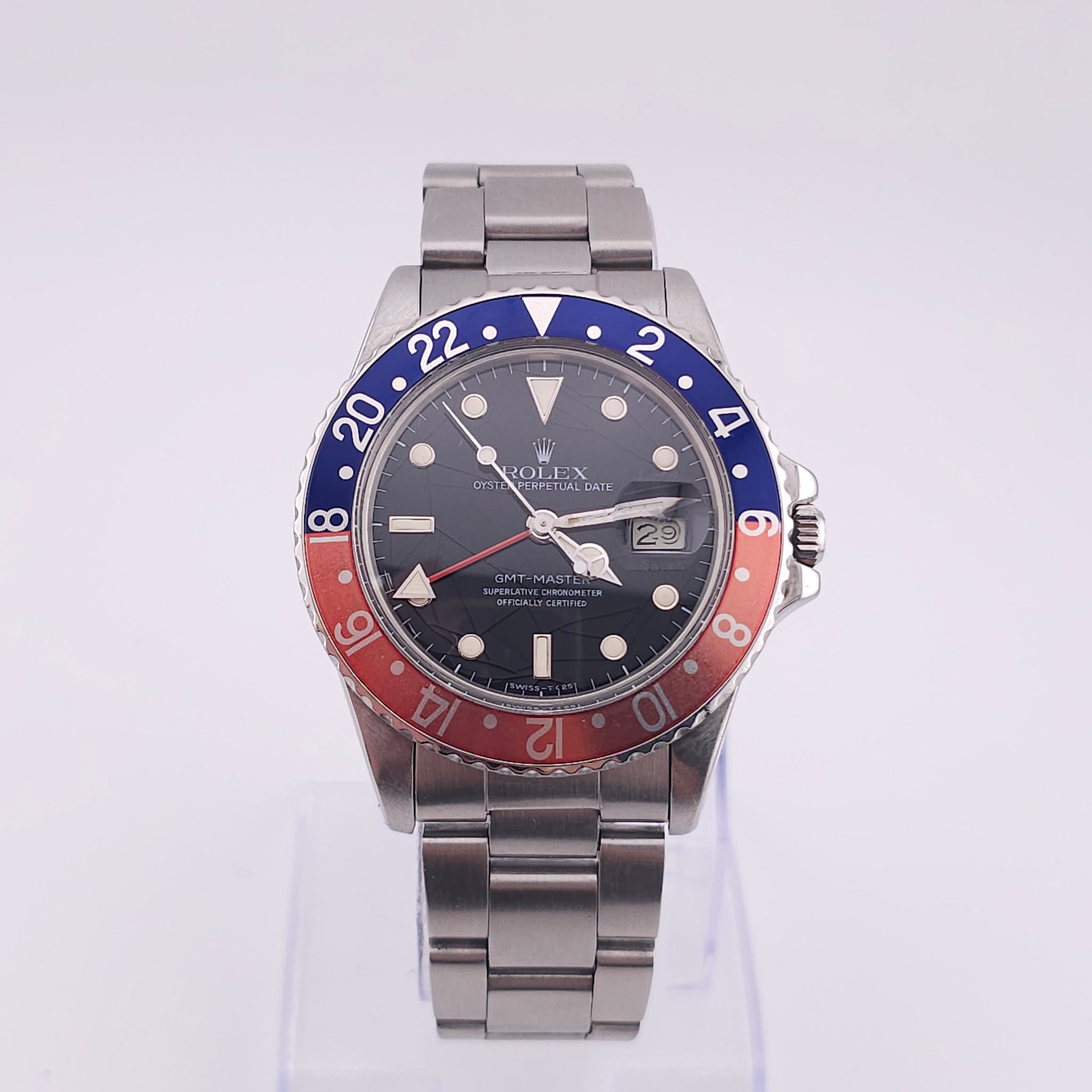 Pre-Owned - Vintage Steel Rolex GMT-Master 40MM 16750 *In Stock*