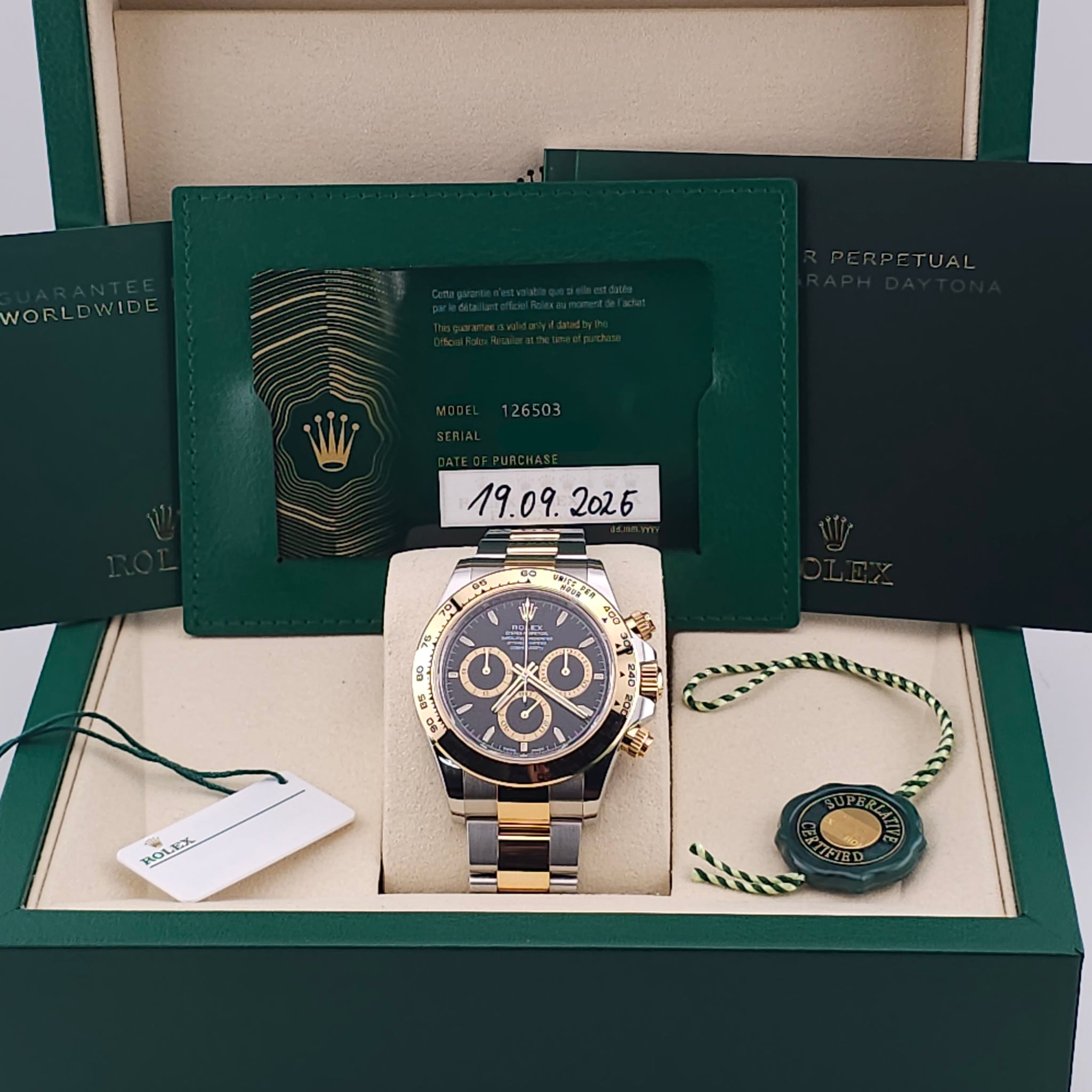 Pre-Owned - Two Tone Rolex Daytona 40MM *Brand New-2025* 126503 *In Stock*