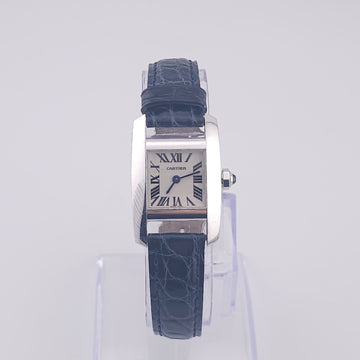 Pre-Owned - 18K White Gold Cartier Tankissime 20x30 MM 2825 *In Stock*