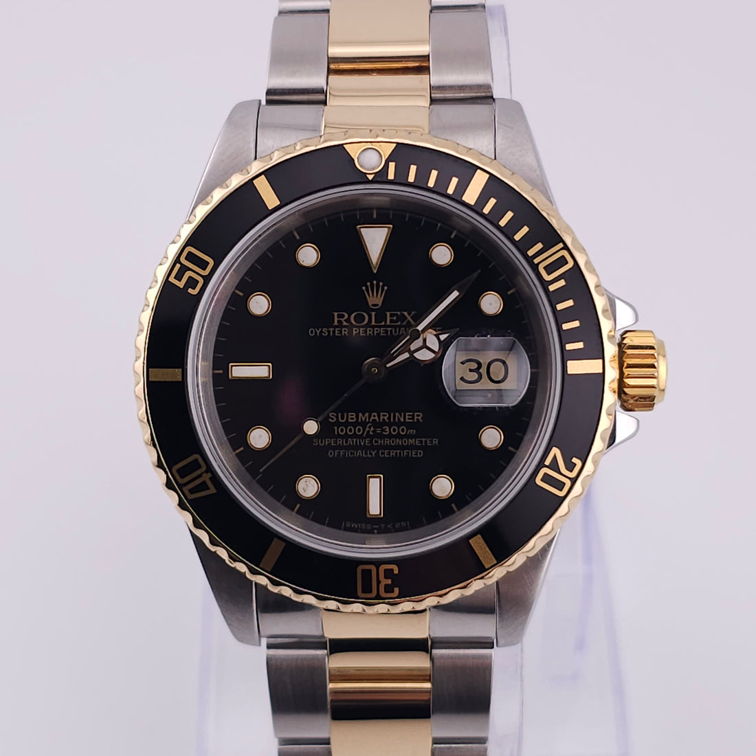 Pre-Owned - Vintage Two Tone Rolex Submariner 40MM 16613 *In Stock*