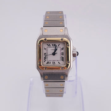 Pre-Owned - Vintage Two Tone Cartier Santos Galbee 23MM AC14.30GR *In Stock*