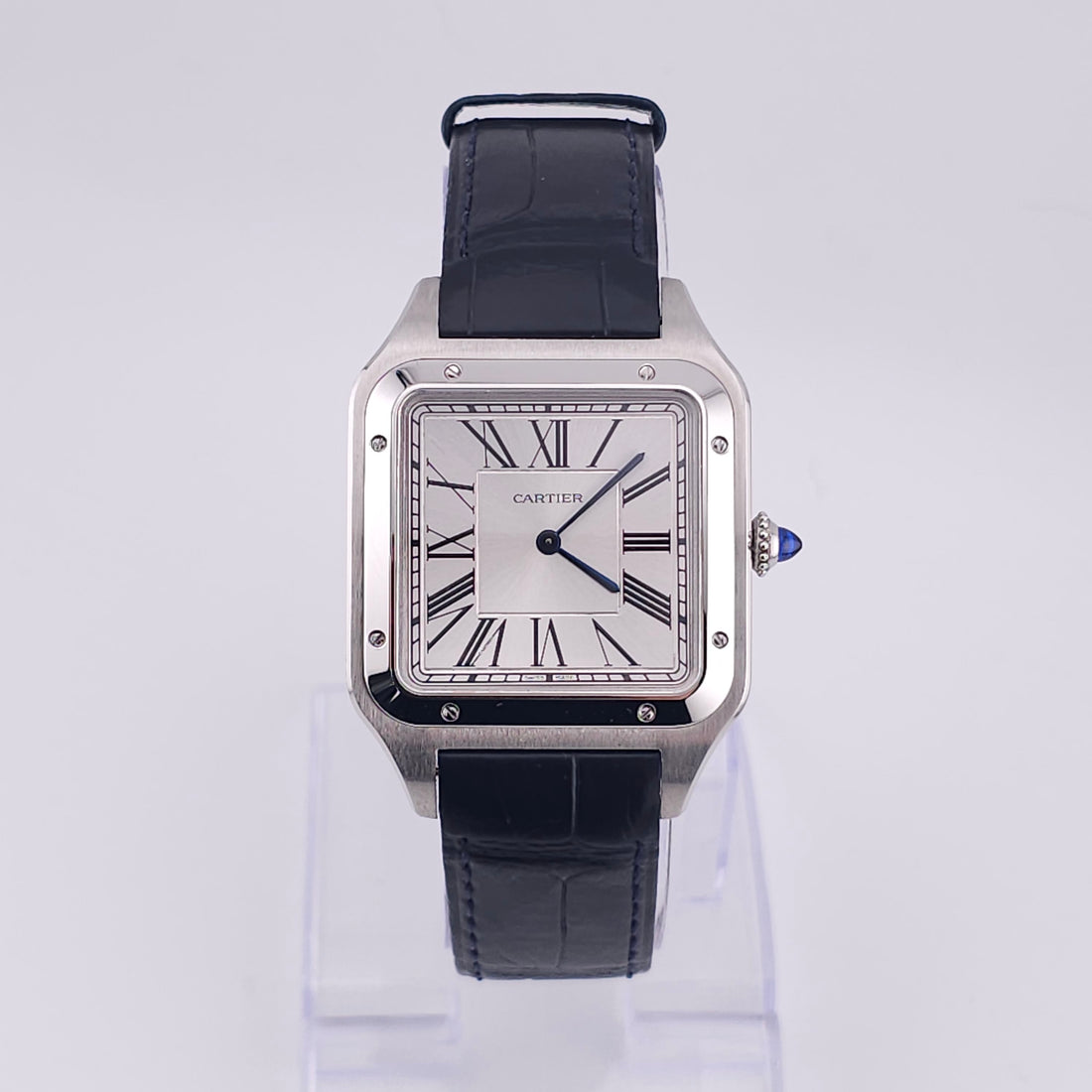 Pre-Owned - Stainless Steel Cartier Santos Dumont 46x33MM WSSA0032 *In Stock*