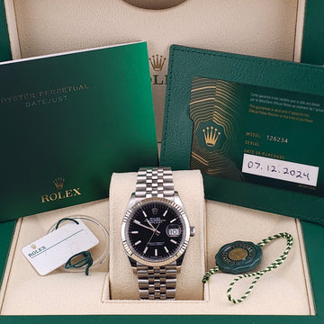 Pre-Owned - Stainless Steel Rolex Datejust 36MM 126234