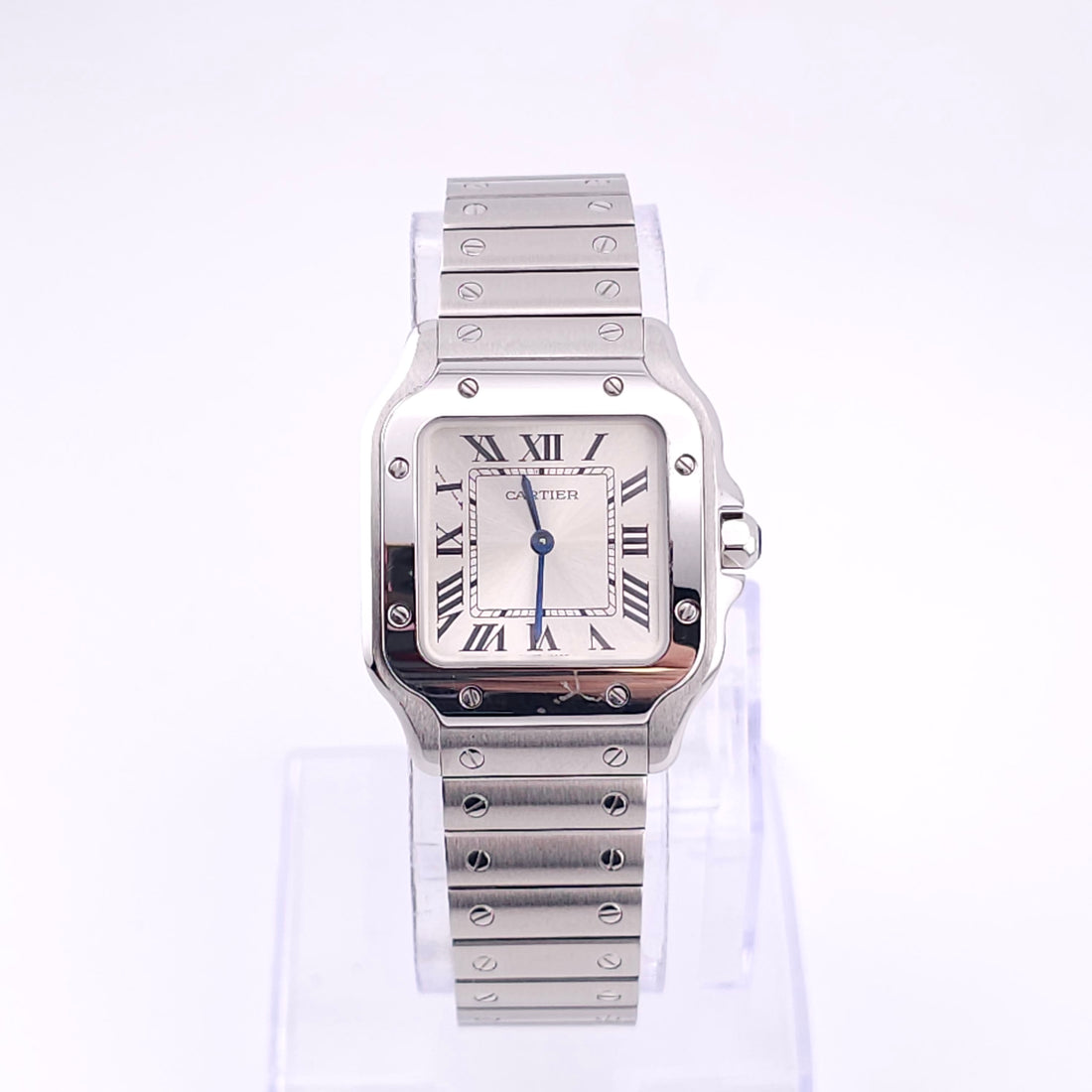 Pre-Owned - Stainless Steel Cartier Santos De Cartier 27MM WSSA0082 *In Stock*