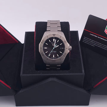 Pre-Owned - Titanium TAG Heuer Aquaracer Solargraph 40MM WBP1180 *In Stock*