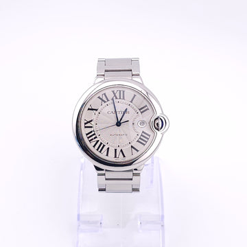 Pre-Owned - Stainless Steel Cartier Ballon Bleu 40MM WSBB0040