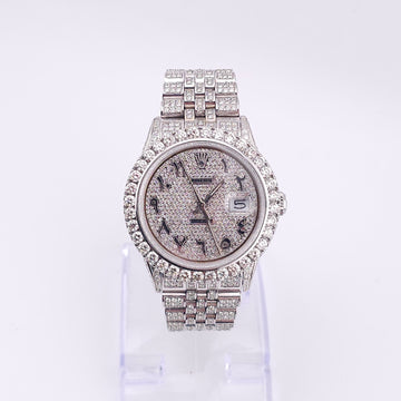 Pre-Owned - Vintage Custom Stainless Steel Rolex DateJust 36MM 1603 *In Stock*
