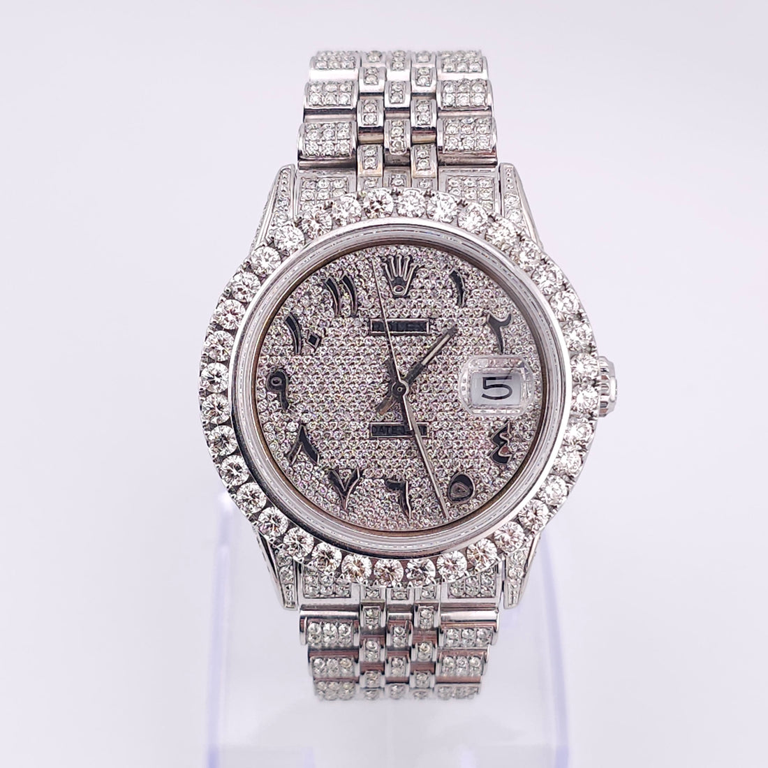 Pre-Owned - Vintage Custom Stainless Steel Rolex DateJust 36MM 1603 *In Stock*