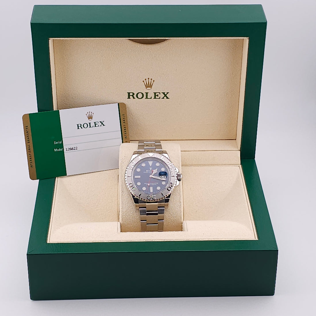 Pre-Owned - Stainless Steel Rolex Yacht-Master 40MM 126622