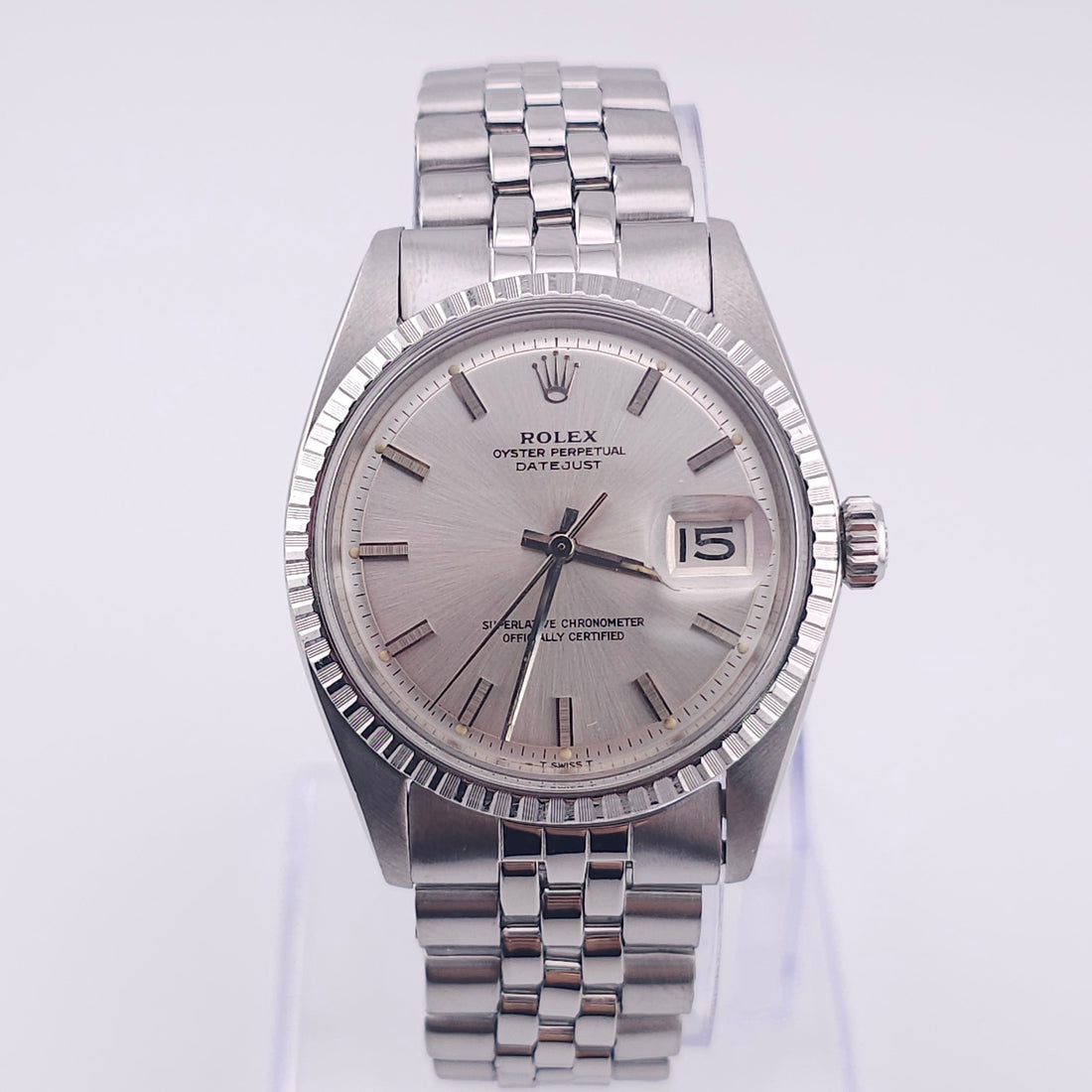 Pre-Owned - Vintage Stainless Steel Rolex Datejust 36MM 1603