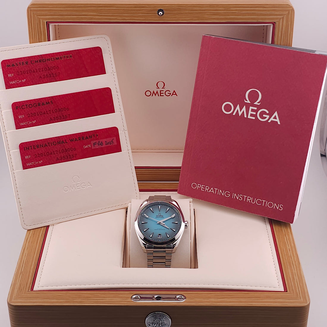 Pre-Owned - Stainless Steel Omega SeaMaster AquaTerra 41MM 220.10.41.21.03.006