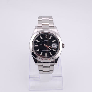 Pre-Owned - Stainless Steel Rolex DateJust 41MM 116300