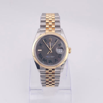 Pre-Owned - Two Tone Rolex DateJust "Wimbledon" 36MM 126233