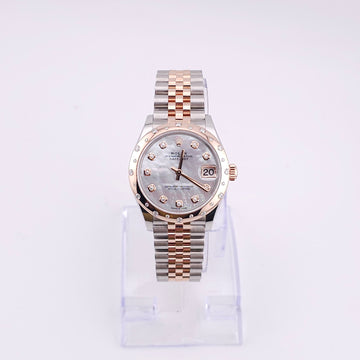 Pre-Owned - Two Tone Rose Gold Rolex Ladies Datejust 31MM 278341RBR