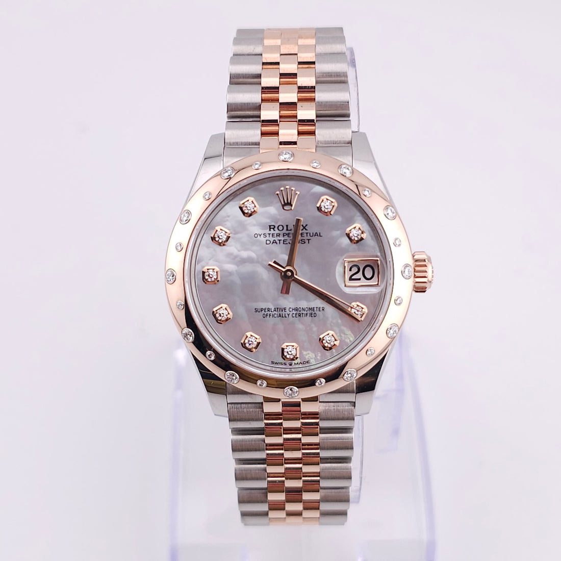 Pre-Owned - Two Tone Rose Gold Rolex Ladies Datejust 31MM 278341RBR