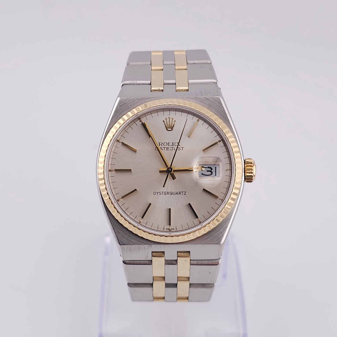 Pre-Owned - Vintage Two Tone Rolex DateJust OysterQuartz 36MM 17013