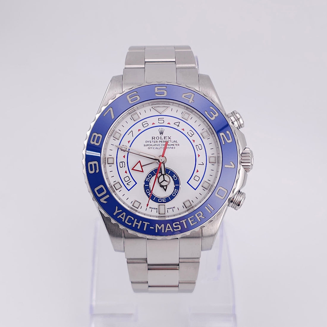 Pre-Owned - Stainless Steel Rolex Yacht Master II 44MM 116680