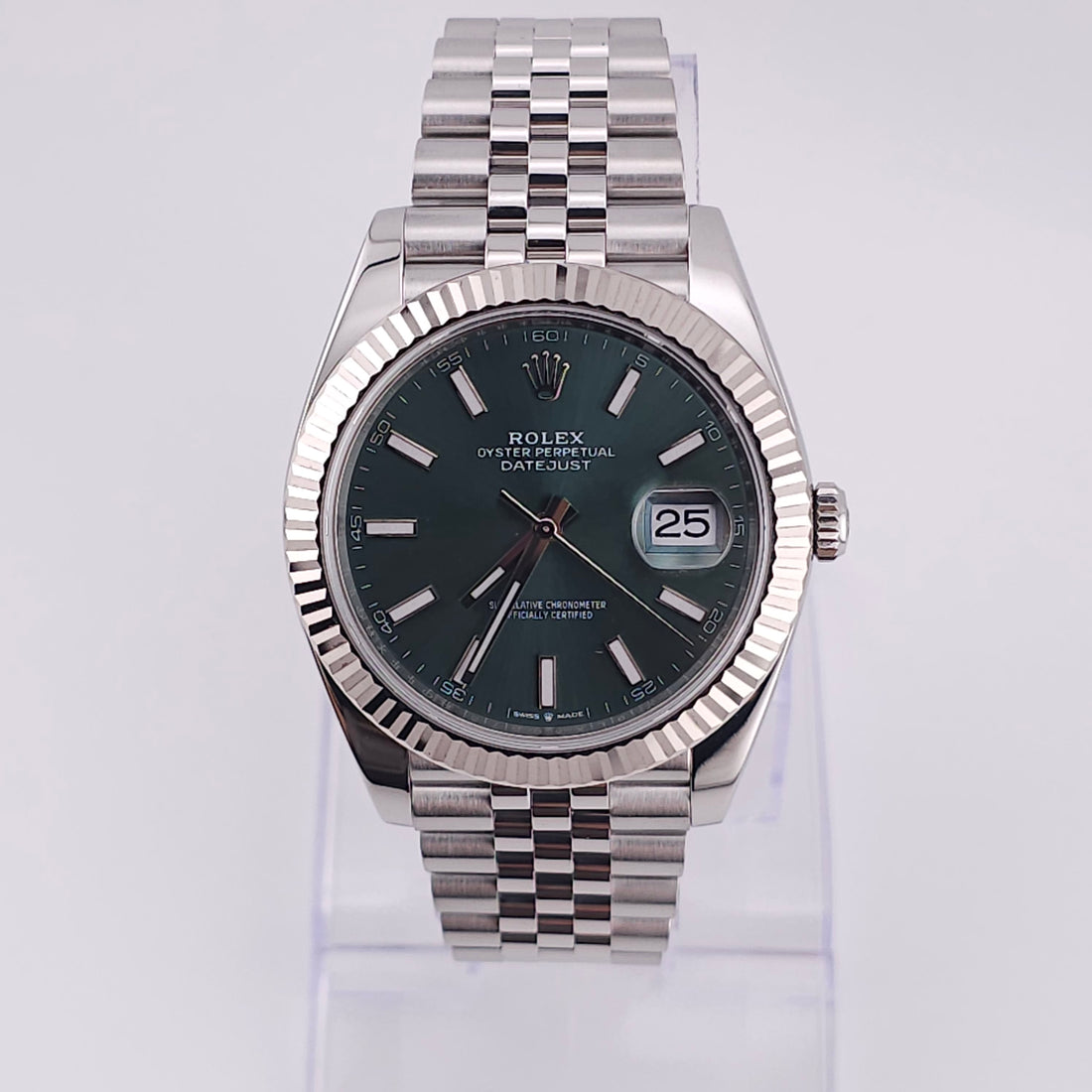 Pre-Owned - Stainless Steel Rolex Datejust 41MM 126334