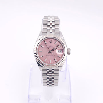 Rolex Datejust Pink Dial 28MM 279174 Pre Owned