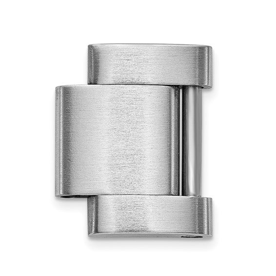 Preowned Stainless Steel Hollow Oyster Links 14mm - Ladies