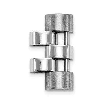 Preowned Stainless Steel Hollow Jubilee Links 9.8mm - Ladies