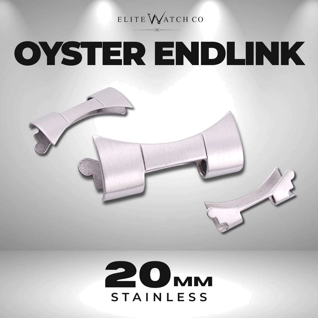 Pre-Owned Stainless Steel Oyster Endlinks - 20mm Lug Width