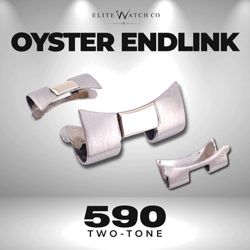 Pre-Owned Two-tone Oyster Endlinks - 13mm Lug Width