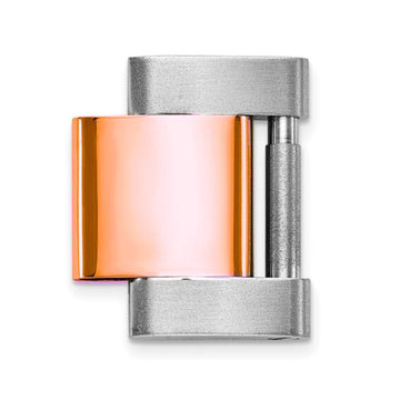 Preowned Two-Tone Solid Oyster Links 15.5mm - Men's