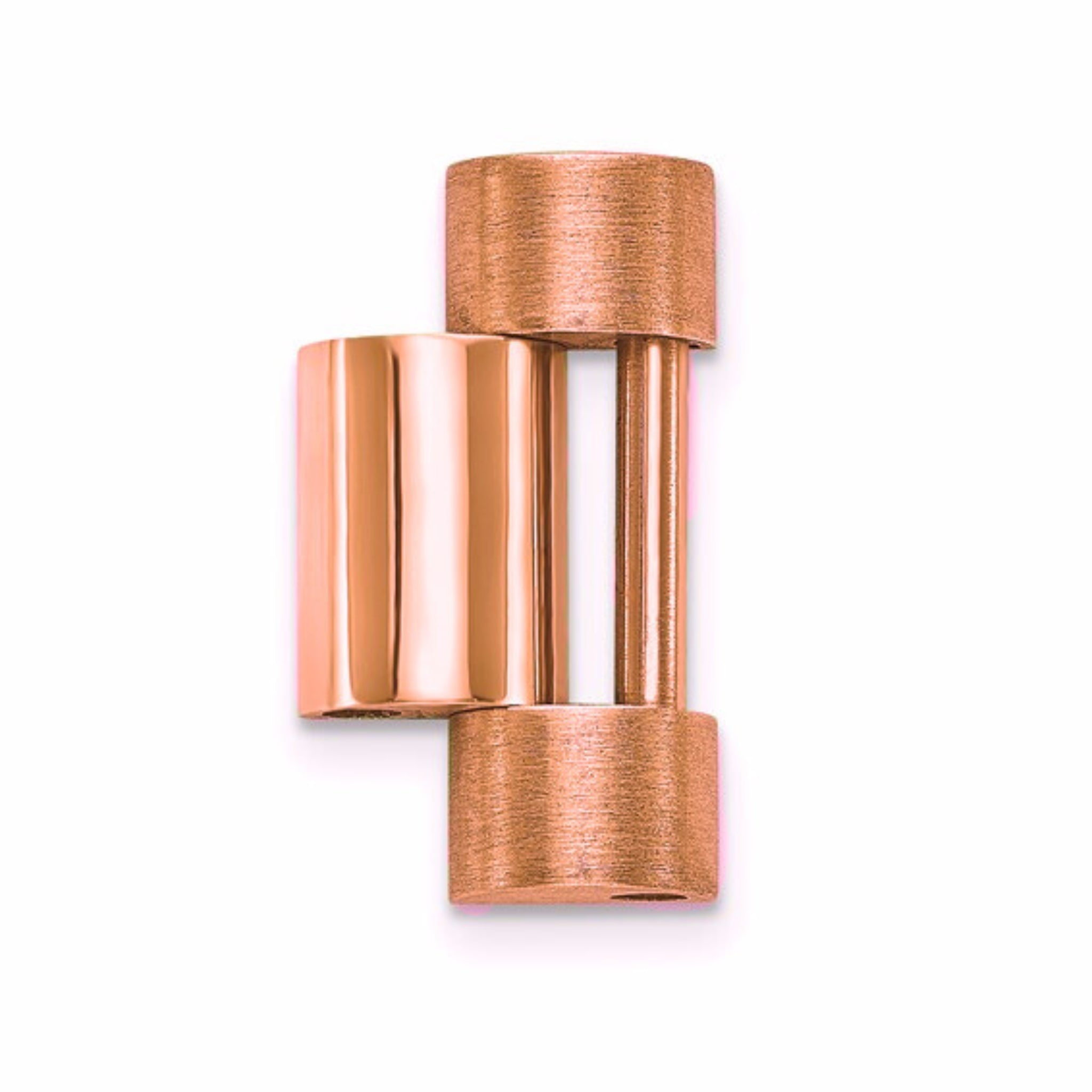 Preowned 18kt Rose Gold Solid President Link 17.2mm - Men's